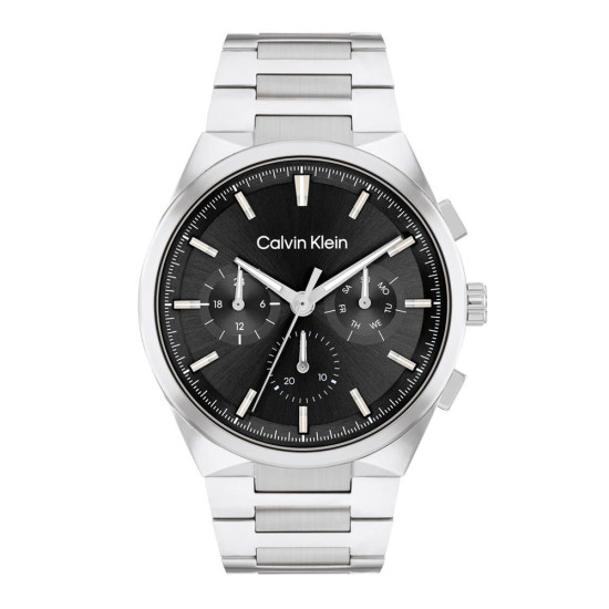 Calvin Klein Watch Battery with Silver Stainless Steel Bracelet