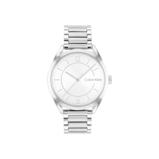 Calvin Klein Women's watch with Metal Bracelet Silver