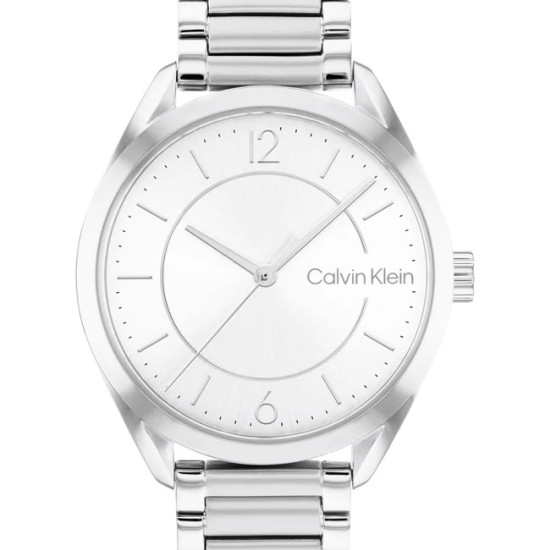 Calvin Klein Women's watch with Metal Bracelet Silver