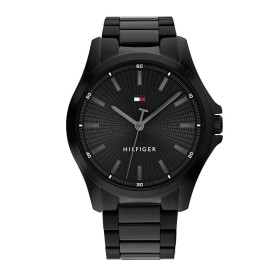 Tommy Hilfiger Watch Battery with Black Stainless Steel Bracelet