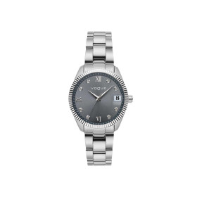 Vogue Mini Watch with Silver Stainless Steel Bracelet