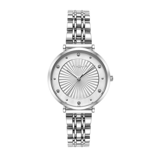 Vogue Bliss Watch with Silver Metal Bracelet