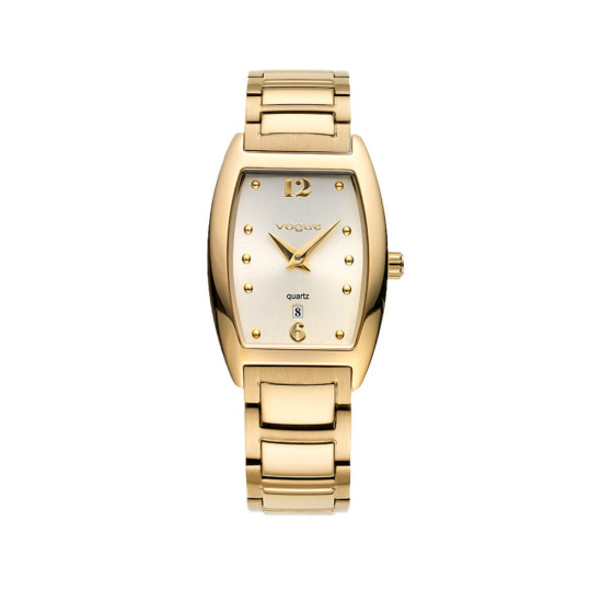 Vogue Watch with Gold Stainless Steel Bracelet