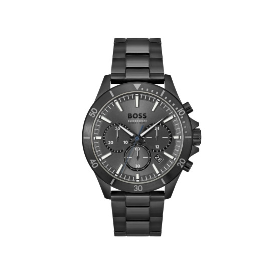 Black Mens Watch Boss Troper