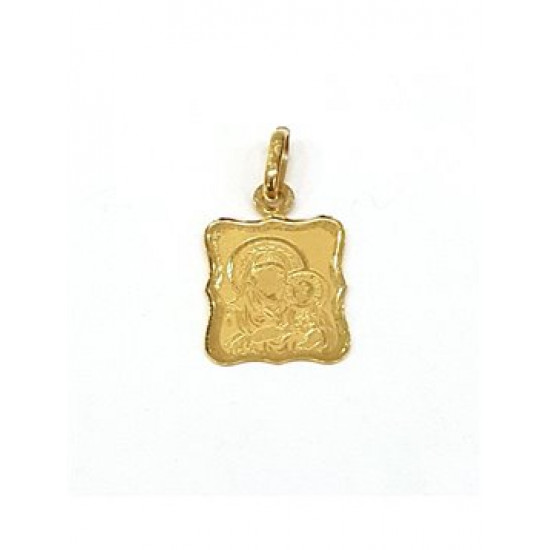 Virgin-amulet in gold 